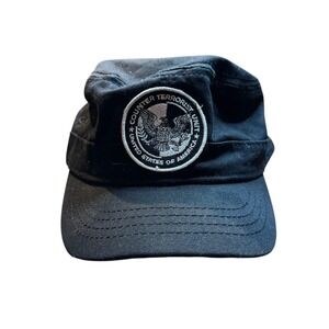 Concept‎ One CTU Counter Terrorist Unit Hat Mens One Size 24 TV Show Black Cap